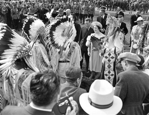 King George VI of England, Queen Elizabeth